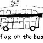 fox on the bus